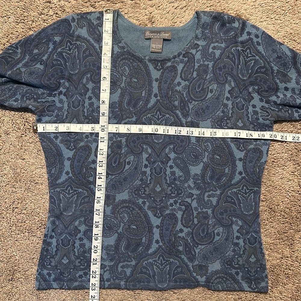 GRAYSON & DUNN 100% CASHMERE SWEATER - Picture 5 of 5